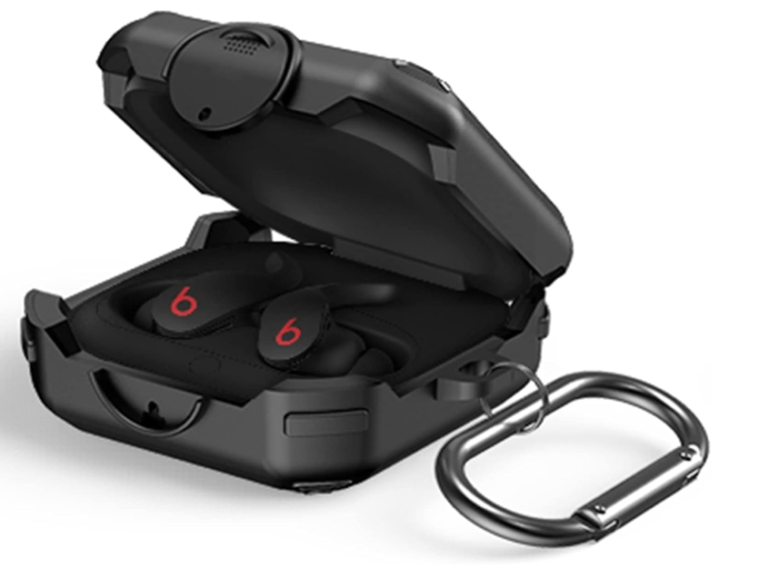 Shock-Absorbing Protective Armor black Case for Beats Fit Pro TPU Hard Shell New