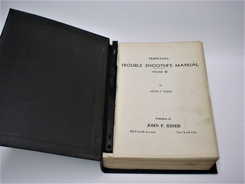  J. RIDER PERPETUAL TROUBLE SHOOTING HANDBUCH VOLUME VI SEHR GEPFLEGT, REDUZIERT - Bild 3 von 6