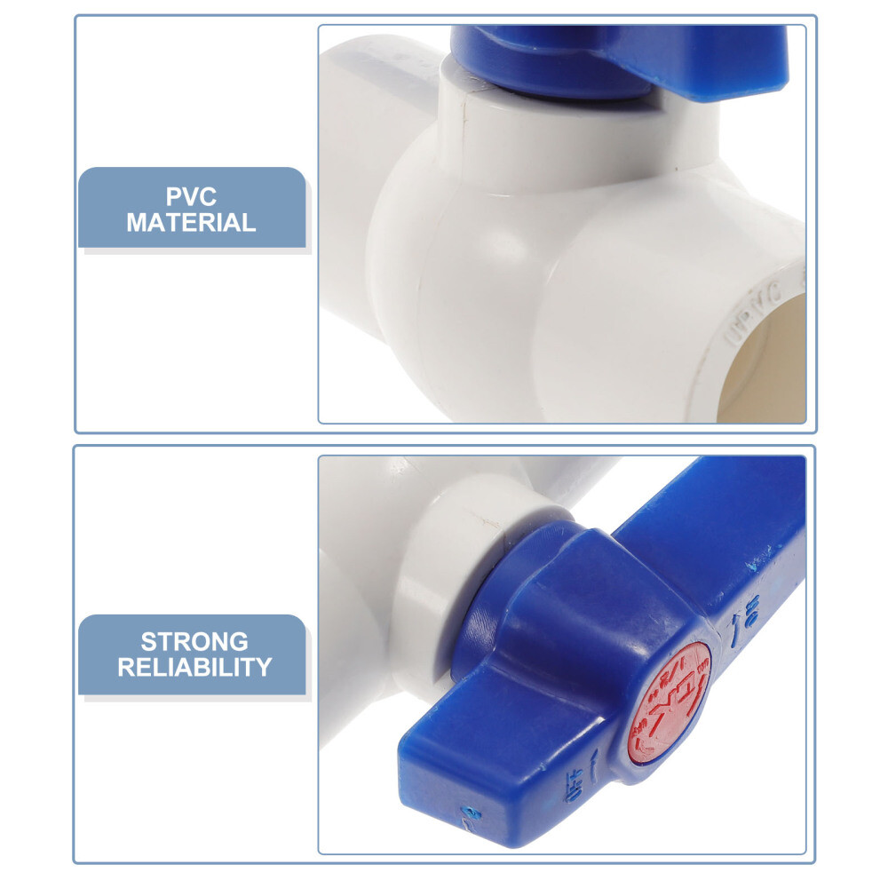 5 Pcs Water Pipe Valve Pvc Garden Hose Valves for Cold Lines eBay