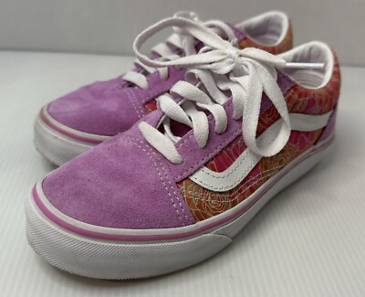 Vans Kids Old Skool Sneaker ROSE CAMO PINK FLORAL Size (507698)