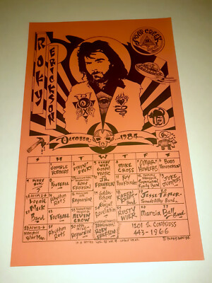 ROKY ERICKSON Soap Creek Saloon Kerry Awn Austin TX Alvin Crow Lonnie Mack 84