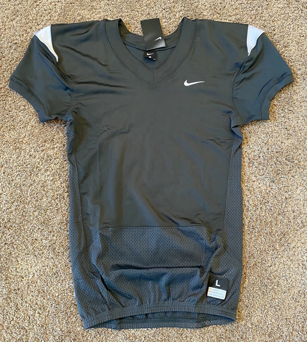 Nike Vapor Pro Football Training Jersey Men's L GREY 845929-061 $75 new NWT
