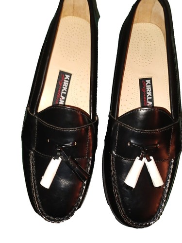 Coach Brown Signature Canvas Slip-On Loafers with Brass Hardware Coach Brown Signature Monogram Loafers 8.5 Slip-On Shoes  main image 3