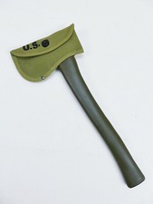 US ARMY WW2 ascia ascia manuale + cover custodia ascia borsa di accoppiamento M-1910 (STM)