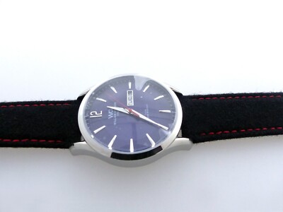 WG William Gregor 1791 Blue Dial Black Strap Japanese Quartz Men's