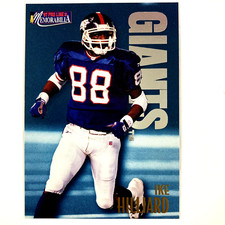 Ike Hilliard 1997 Pro Line II Memorabilia Rookie Card #33 NFL New York Giants. rookie card picture