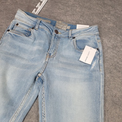 Lucky Brand Jeans Girls 14 Blue Denim Zoe Skinny Slim Fit - Picture 2 of 9