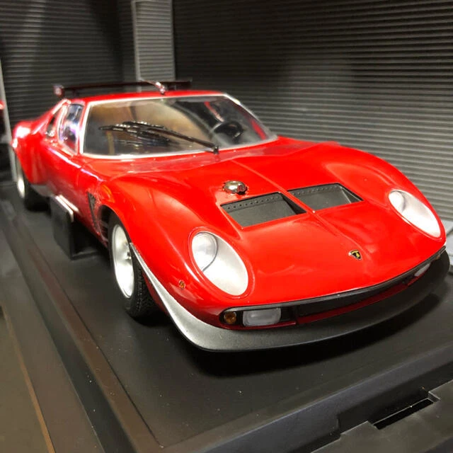 Out of print not on display Kyosho 1/18 Lamborghini Jota SVR Red