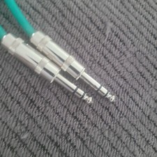 6ft 1/4 to 1/4 audio cable stereo 0034