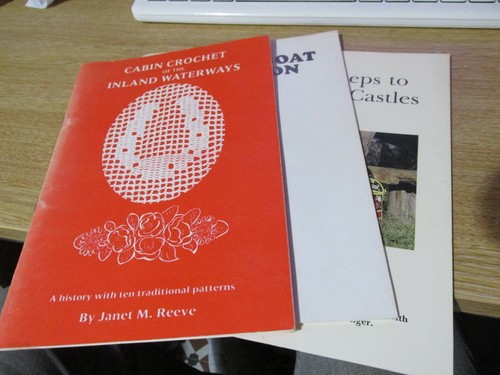 3x Vintage Bookletss Re Narrowboat Decoration - Picture 3 of 6