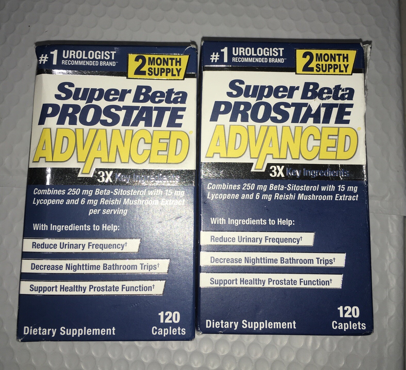 (2 )~Pack Super Beta Prostate Advanced Supplement 2x120 Cap (240) Exp 06/2026