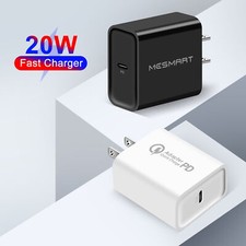 For iPhone 16 15 14 13 Pro Max 20W PD USB C Fast Wall Charger Plug Power Adapter