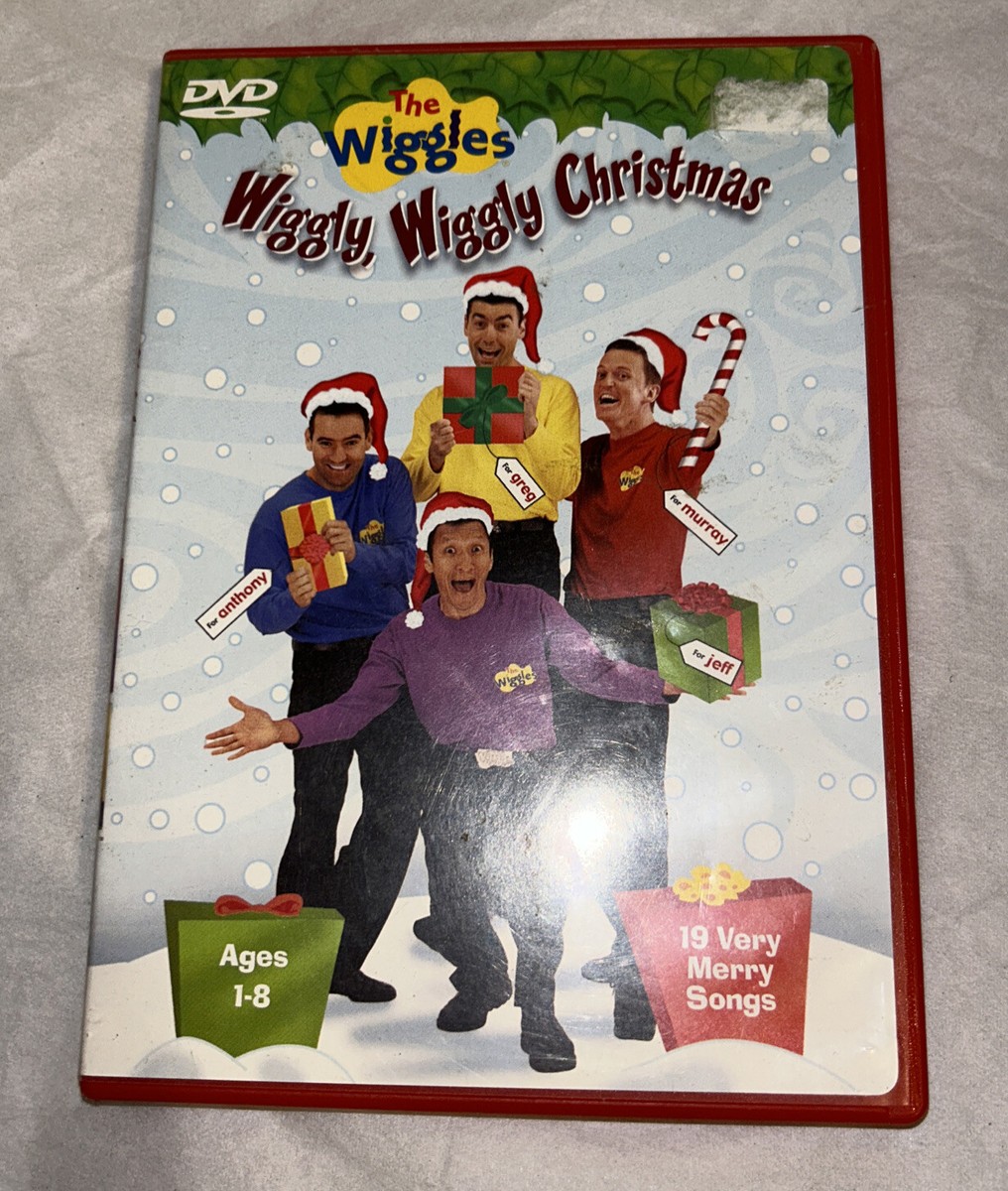 The Wiggles Wiggly, Wiggly Christmas DVD Original Cast Greg Murray