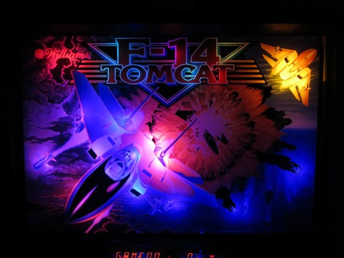 F-14 TOMCAT - NON GHOSTING Lighting Kit SUPER BRIGHT PINBALL LED KIT - Picture 3 of 11