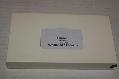 Obituary Insane Rare 2005 Promotional Ntsc Vhs Video Roadrunner