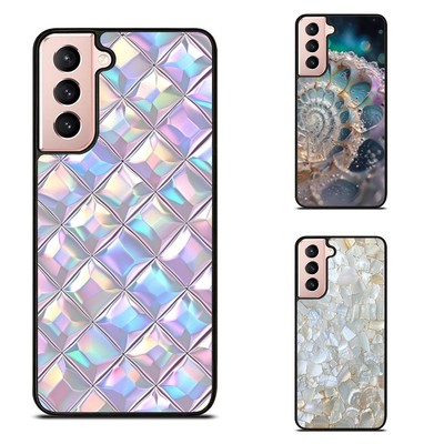 TPU Cover For Samsung S21 S22 S23 S24 Plus Ultra of Pearl pattern Mother