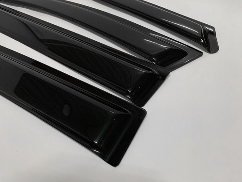 Paraseras de ventana de montaje exterior parasol protectores de lluvia para GMC Terrain 2018-2023 - Imagen 7 de 9