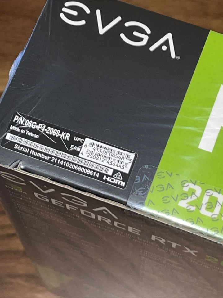 NEW EVGA GeForce RTX 2060 KO ULTRA GAMING 6 GB GDDR6 PCI Express 3.0 GPU SEALED - Image 3 of 4