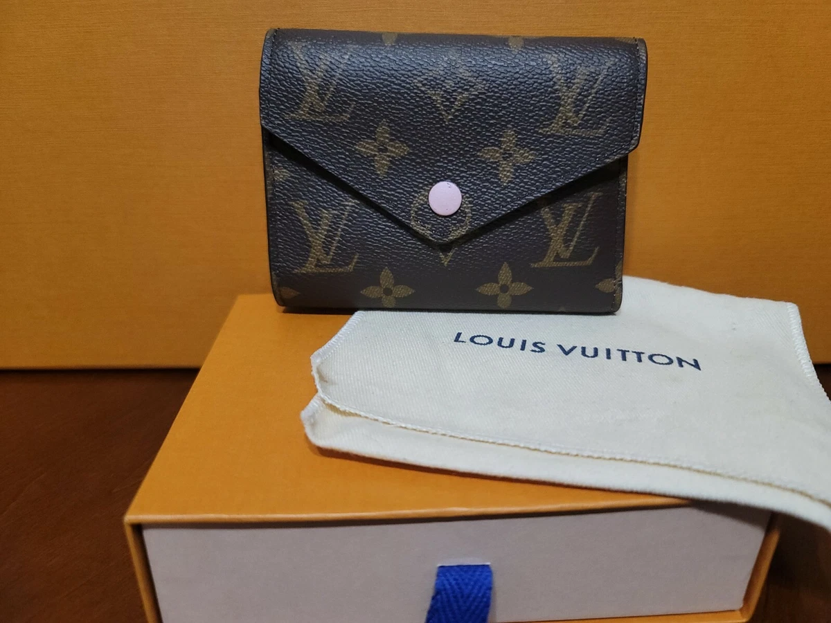 Louis Vuitton Victorine Wallet Rose Ballerine Monogram