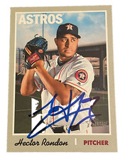 HECTOR RONDON signed auto autographed 2019 Topps Heritage COA