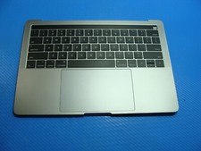 MacBook Pro 13" A1706 Mid 2017 MPXV2LL TopCase Palmrest w/Battery Gray 661-07950