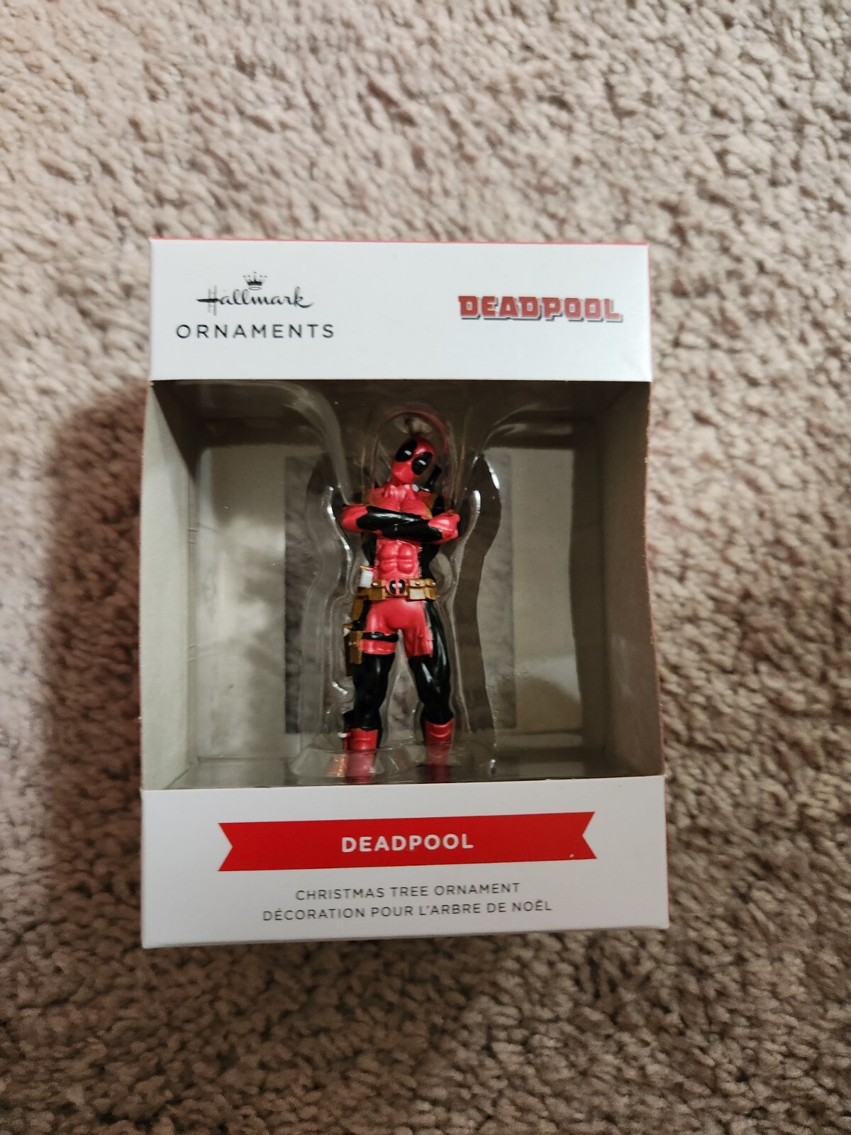 Hallmark Marvel Deadpool Christmas Tree Ornament Exclusive Collectible