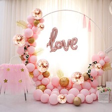 150/180cm Round Balloon Garland Arch Frame Ring For Wedding/Birthday Party Decor