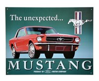 Ford Mustang Schild 30 X 40 Groß Usa Poster Licensed Auto Oldtimer Motiv *275