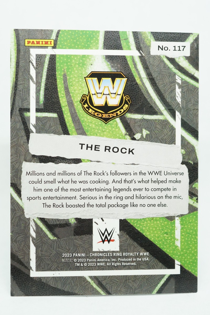 2023 Panini Chronicles WWE Ring Royalty Holo Silver #117 THE