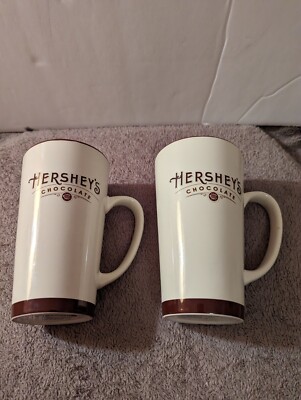 Hershey's Chocolate Coffee Mugs Set Of 2 | eBay