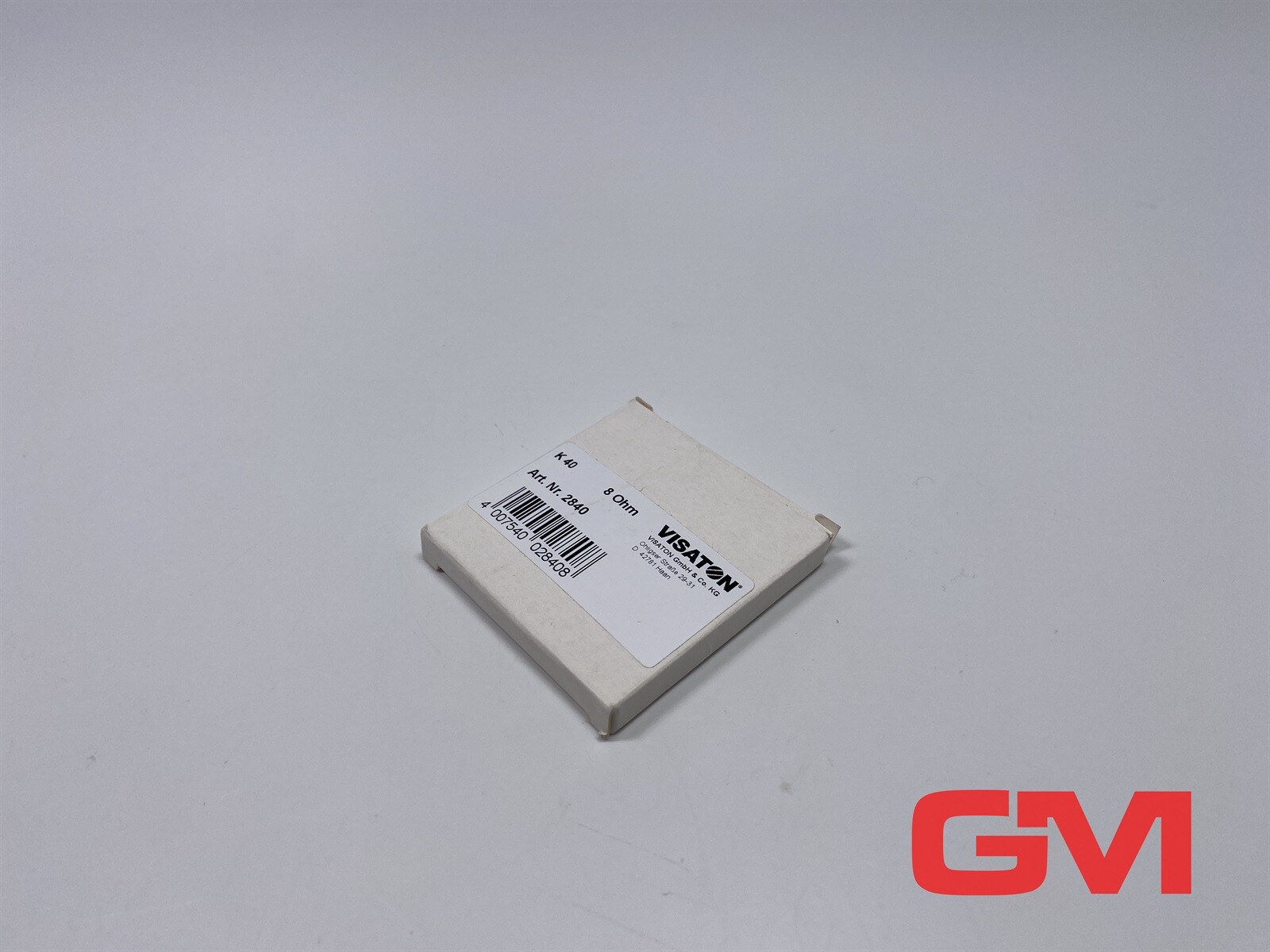 Visaton Small Speaker K 40 8 Ohm Miniature Speaker 2840 Kunststoffmembran