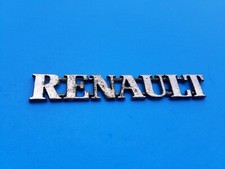 Renault Rear Lid Emblem Logo Badge Symbol Oem A2