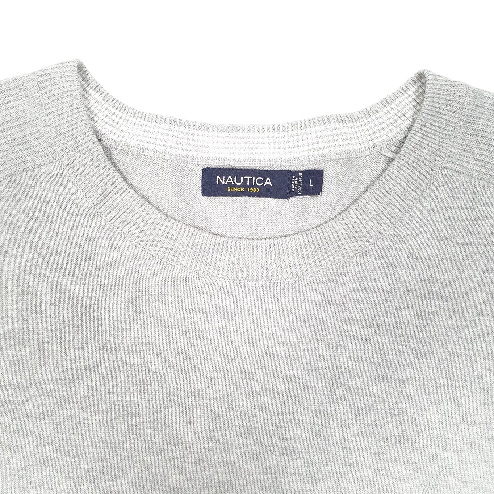 NAUTICA Crewneck Knit Jumper Sweatshirt Mens L image 2