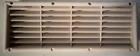 Caravan / Motorhome Rectangular Beige Vent 364mm x 138mm