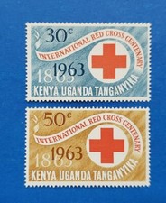 Kenya, Uganda And Tanzania Stamps, Scott 142-143 Complete Set MNH