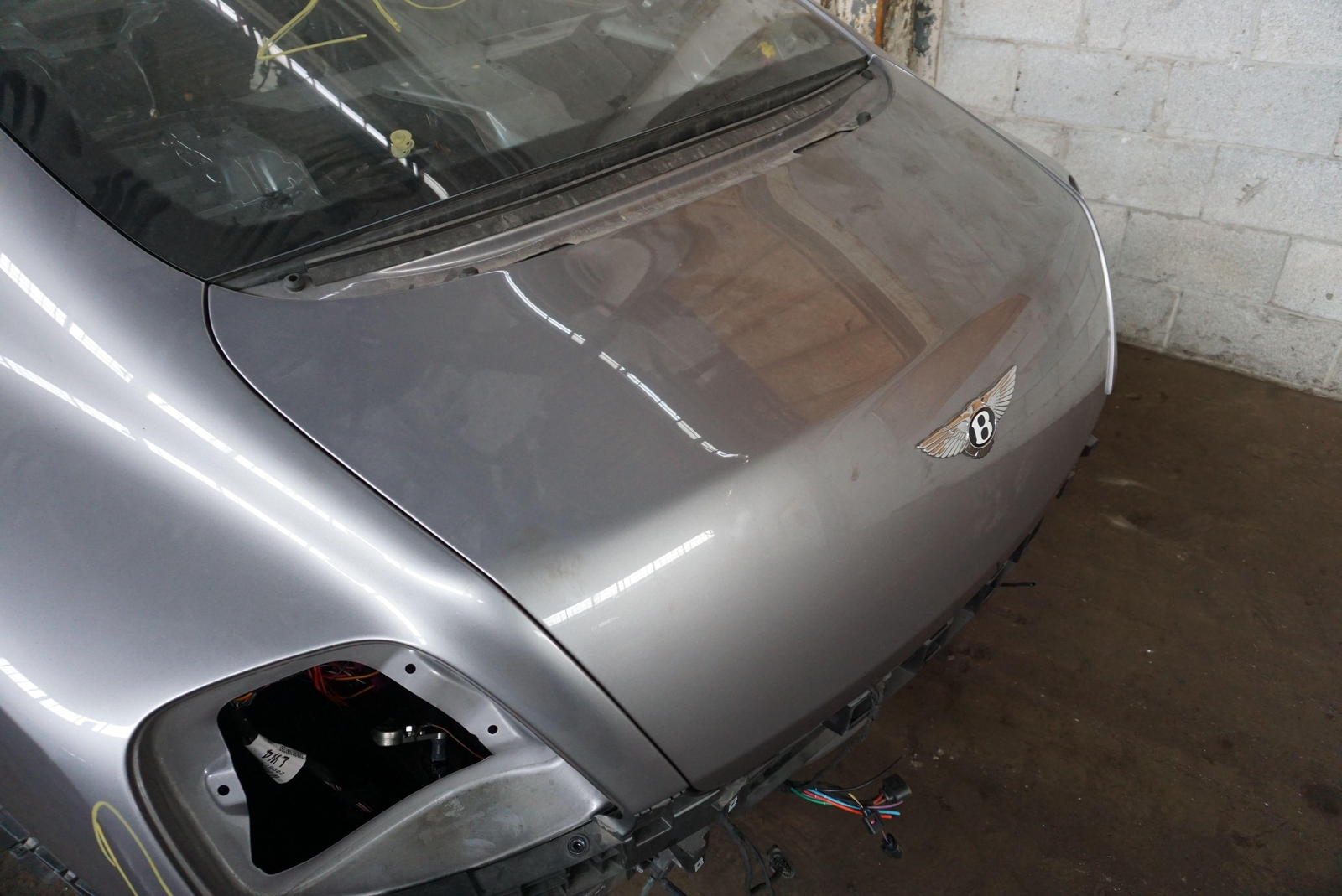 Rear Trunk Deck Boot Lid Silver 3W882702C OEM Bentley Continental GT 2009