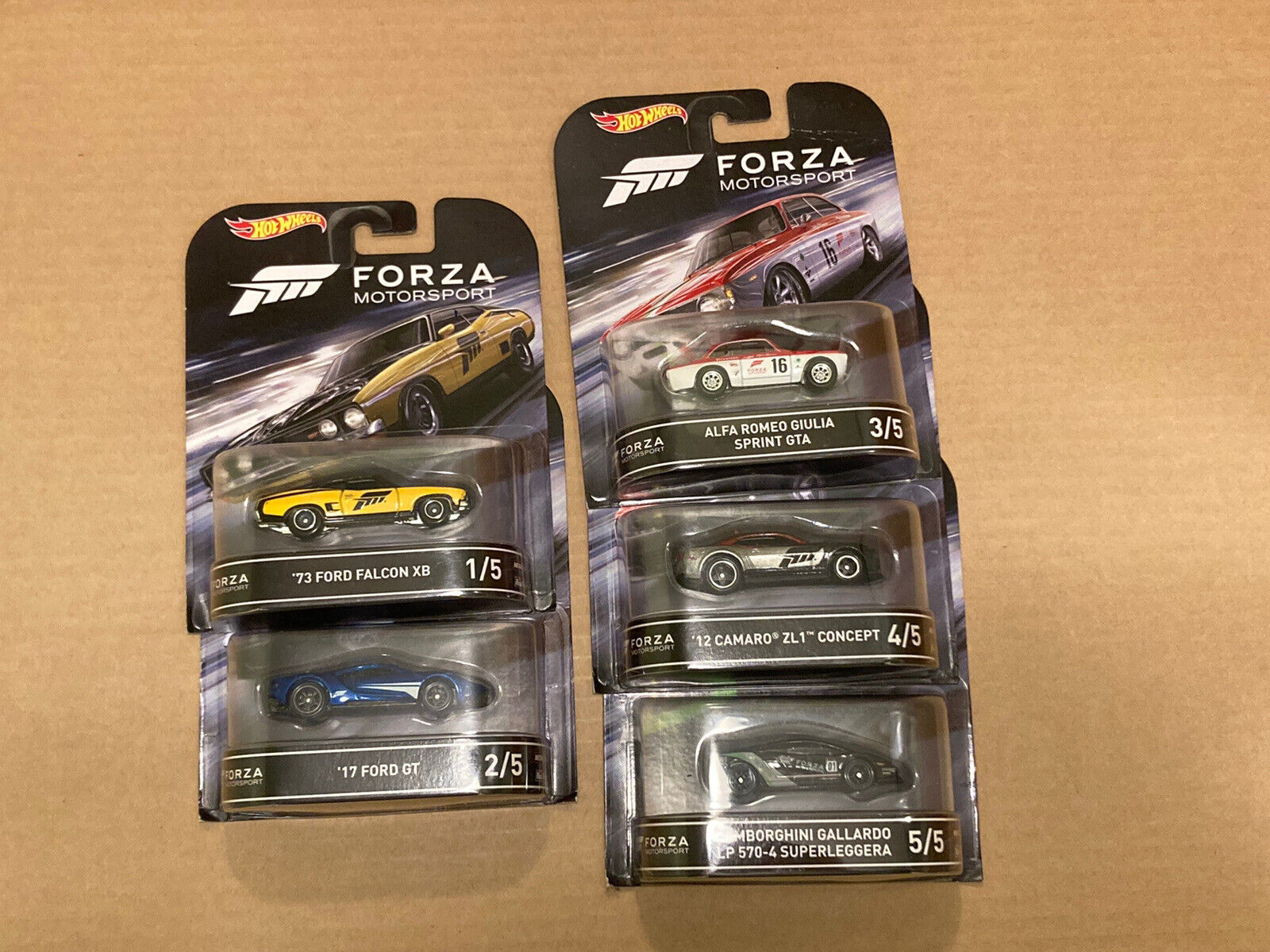 Hot Wheels 1:64 Premium Set of 5 Forza Motorsport – Petersen Automotive  Museum Store