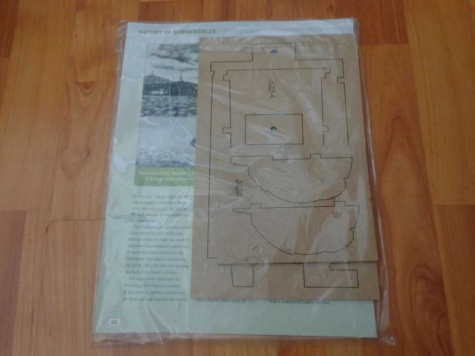 1/48 HACHETTE Costruire il Proprio U96 U-Boat Sottomarino Problema 13 Inc Parte - Immagine 2 di 2