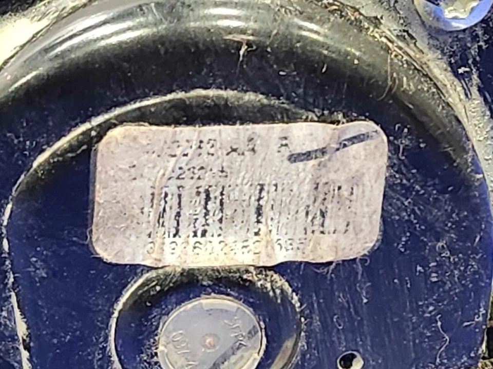 Cinturón de seguridad delantero derecho Nissan Versa Note 14-15 retractor lado pasajero negro OEM Foto 2 de 4