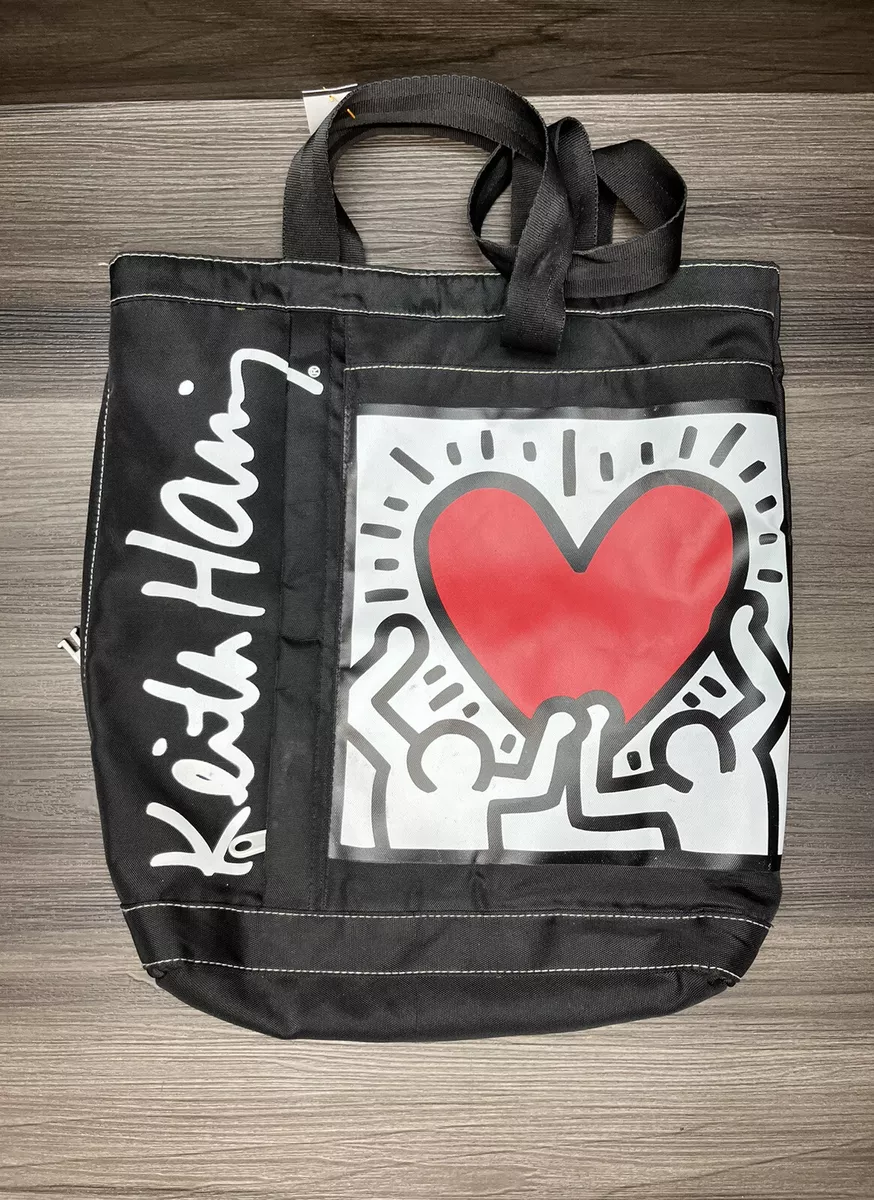 Keith haring top tote bag
