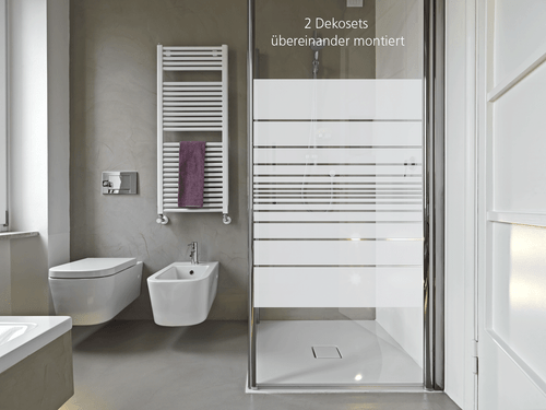 28,90€/m² Fensterfolie STREIFEN Milchglas Folie Glas Sichtschutz FD0001 - Bild 26 von 30