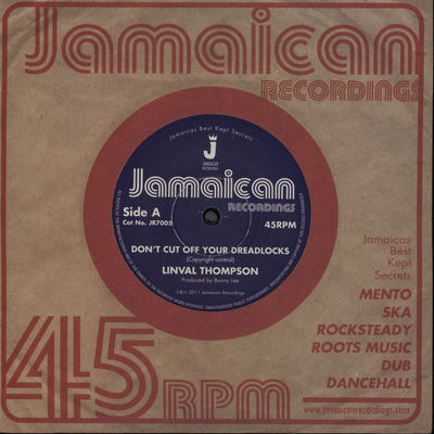 Linval Thompson   Don't Cut Off Your Dreadlocks LTD 7'' NEW £7.99