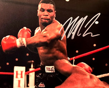 IRON MIKE TYSON Signed 8x10