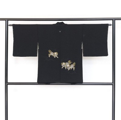 Private Listing for Manuel-san Only -Antique Japanese HaoriJacketLion Embroidery