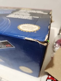 NES Sports Set Nintendo Entertainment System Console OriginalBox Untested Ass Is