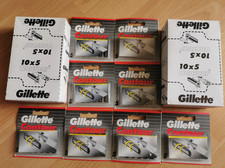 Pack De 5 Lames De Rechange Gillette Contour/Contour Plus Pour Rasoir Homme - Fabriqué En Allemagne