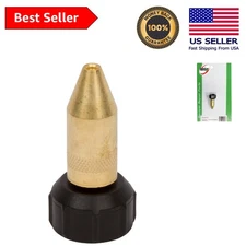 Compact Brass Adjustable Nozzle for Sprayers - Easy to Use, No Assembly Required