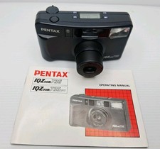 Pentax IQZoom 735 35mm Film Camera 35-70mm Zoom Auto Focus Clean Tested W/ Case