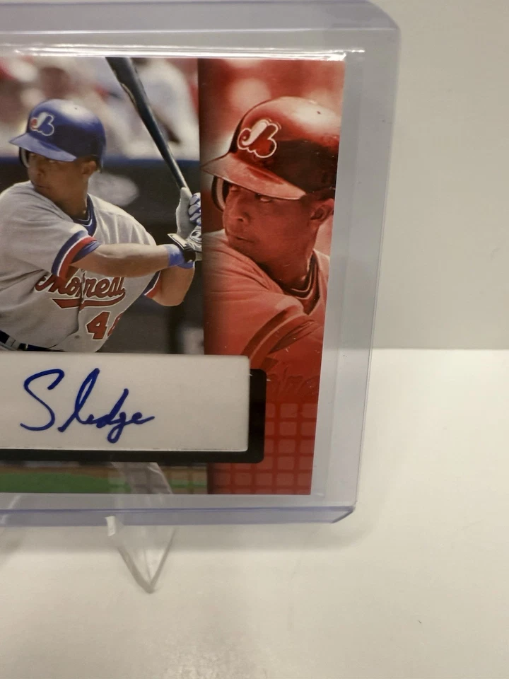 2005 Upper Deck Pros & Prospects Terrmel Sledge Signs Of Stardom Auto  - Image 4 of 4