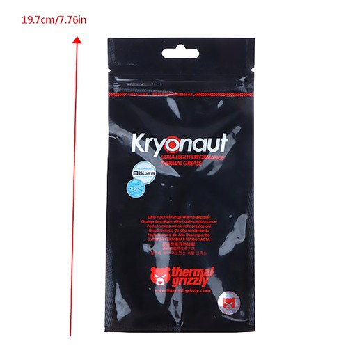 1g Paste for CPU/GPU Cooler Large Capacity Compound Cooling Silicone Grease - Photo 2/11